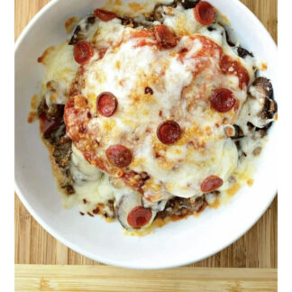 NEW ITEM!!  Keto Pizza In A Bowl