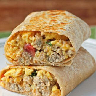 Keto Turkey Bacon Southwest Protein Wrap