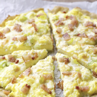 Keto Breakfast Pizza (Gluten Free)